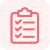 Magenta checklist icon