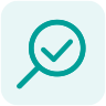 Green inspection icon