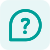 Green questions icon