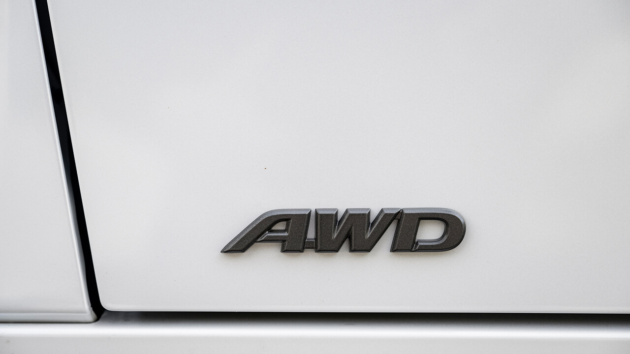 Prius AWD emblem