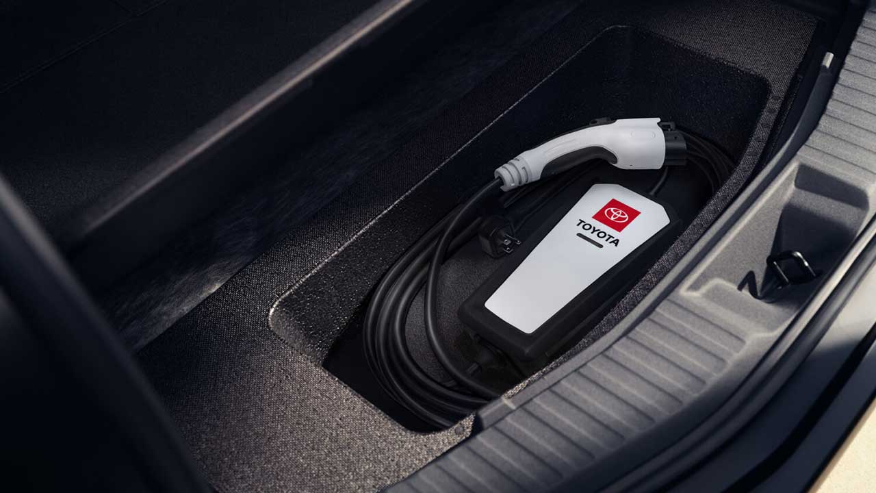 2024 bZ4X hidden charge port