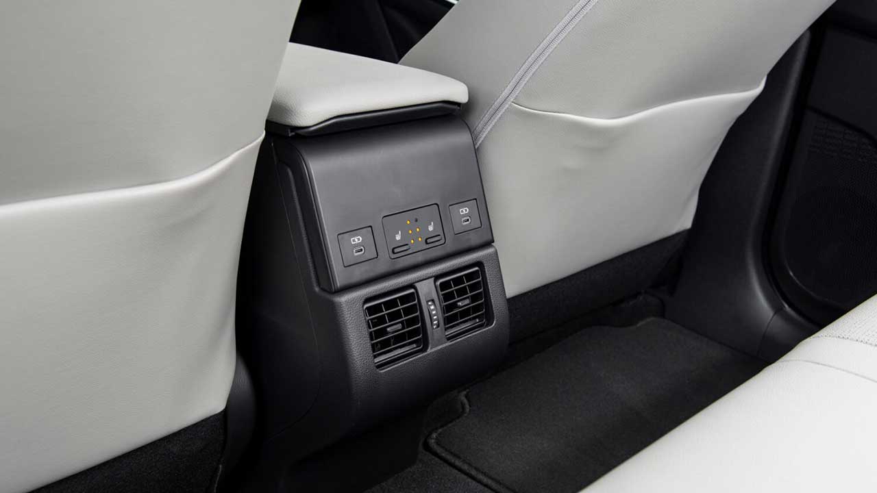 2024 bZ4X passenger hidden ports