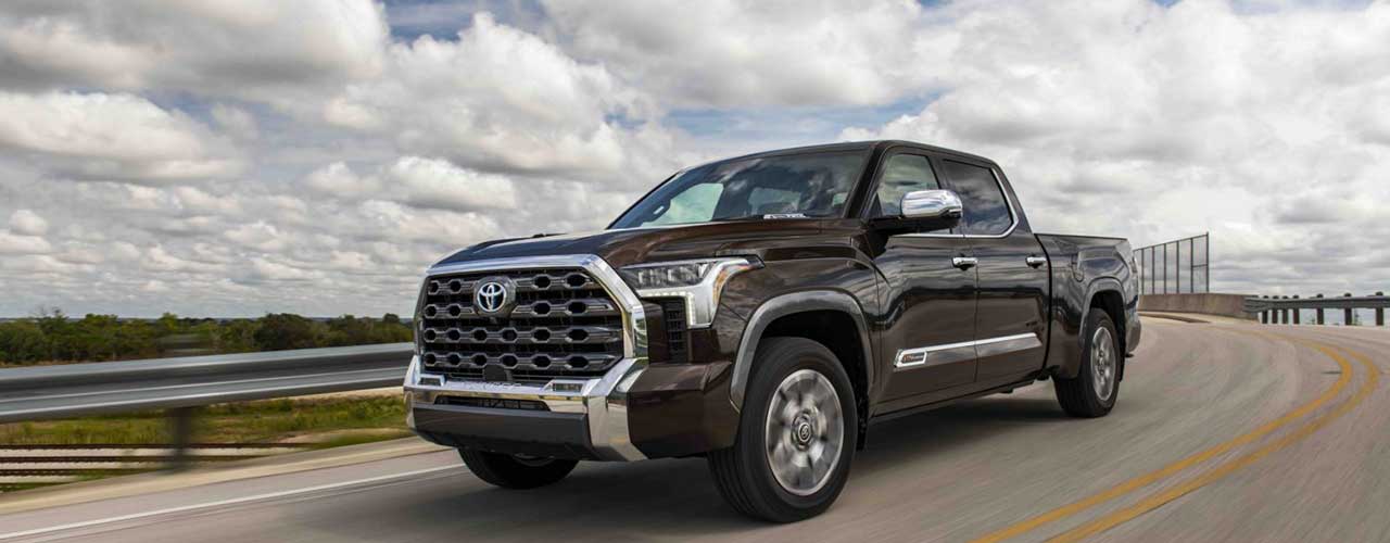 Tundra Hybrid on the road