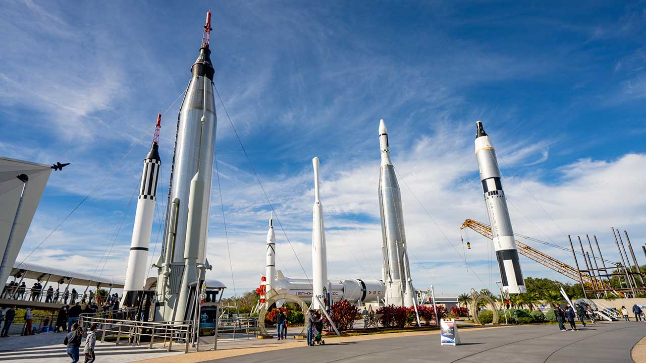The Kennedy Space Center’s Rocket Garden