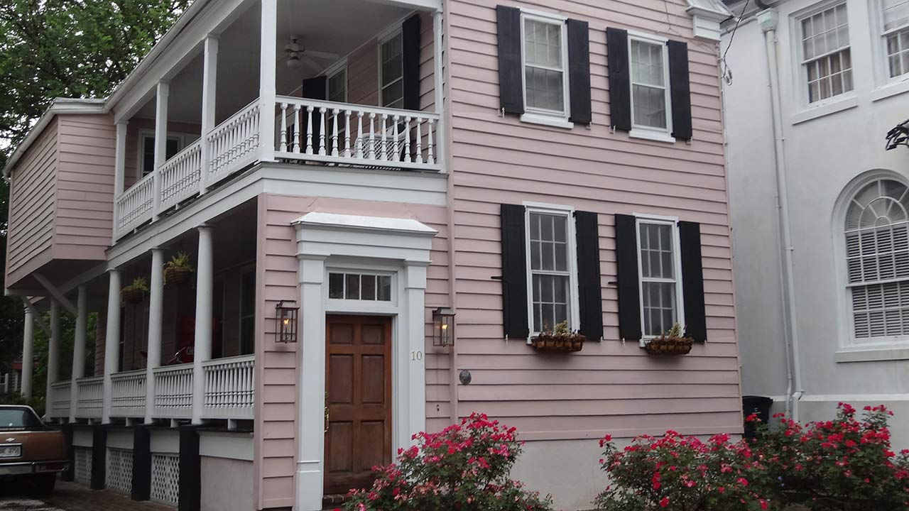 pink house in south carolina