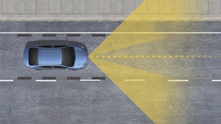 Lane tracing assist