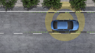Lane departure alert