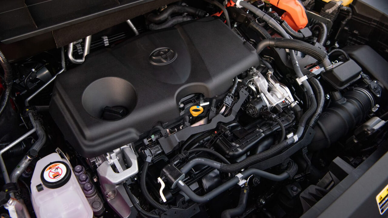 2021 Toyota Highlander Hybrid engine
