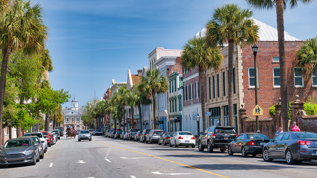 Charleston’s Meeting Street is one of the oldest streets in the city, known for its historical significance – it’s also where you’ll find the Grand Bohemian hotel.