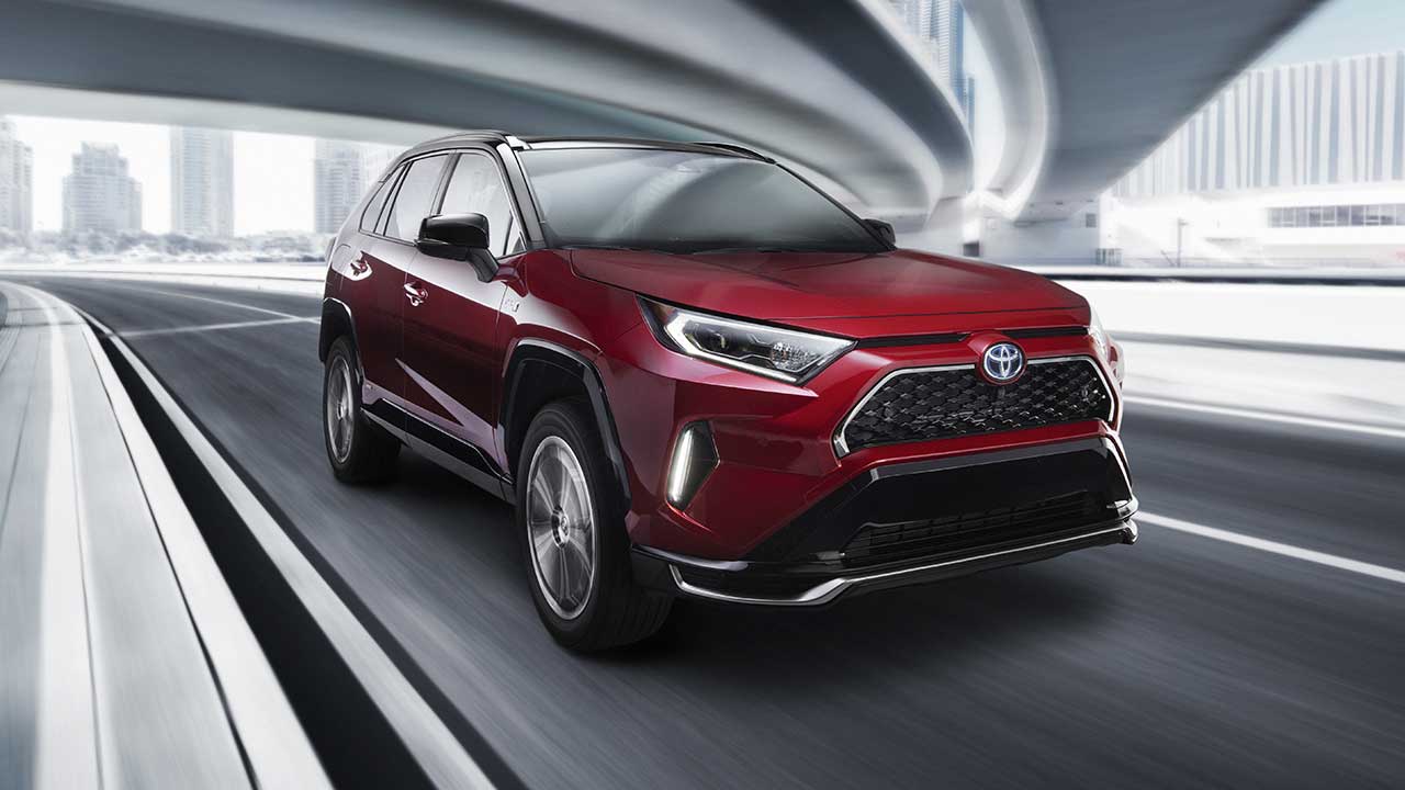 2023 RAV$ Prime on underpass